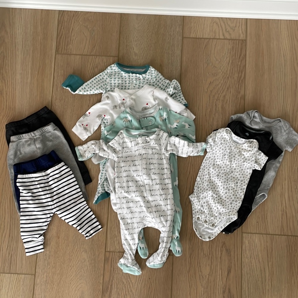 0-3 Month Gender Neutral Bundle